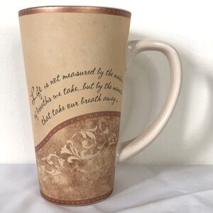 Inspirational Movie Cup “Special moments take our breath away” 18 oz latte Mug